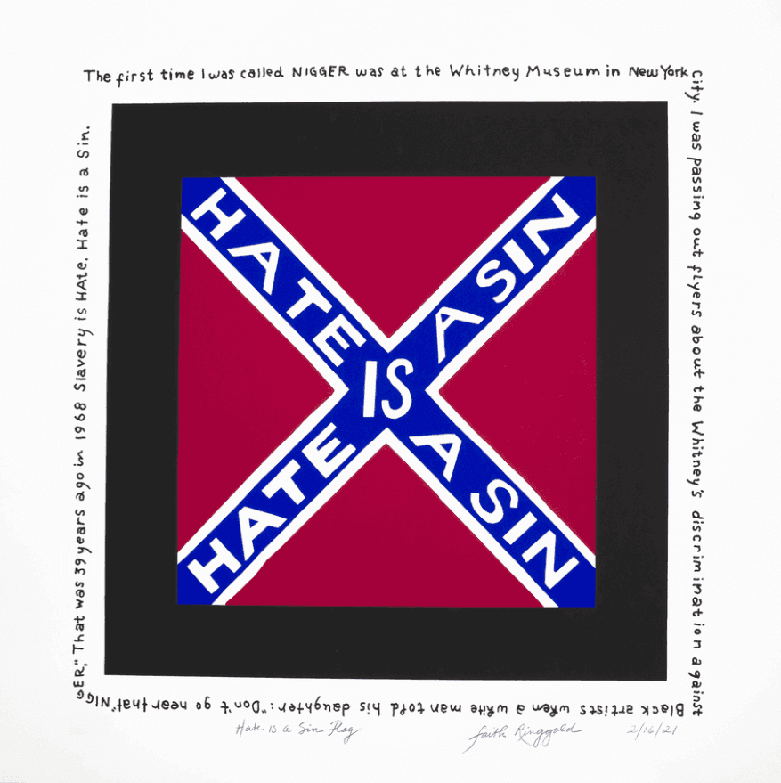 Artwork - Hate is a Sin Flag