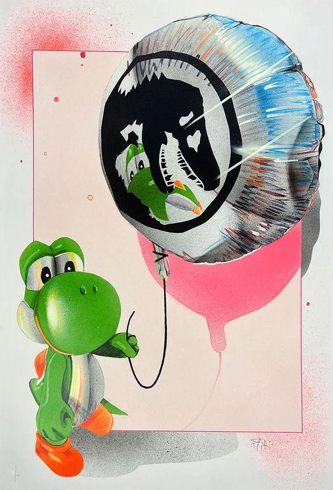 Artwork - Yoshi's Day Off (Trip to Jurassic Park)
