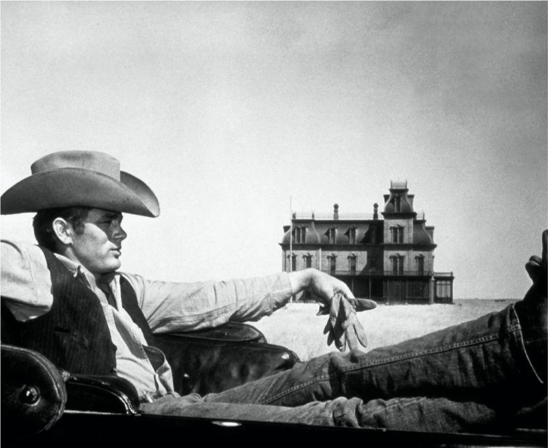 Artwork - James Dean Reclining in Giant