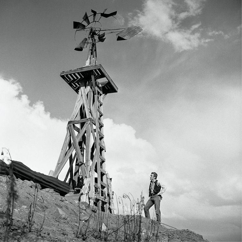 Artwork - James Dean with Windmill in Giant
