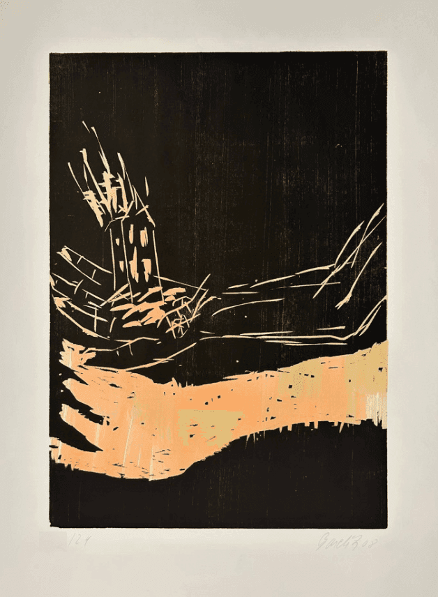 Artwork - Brennendes Haus