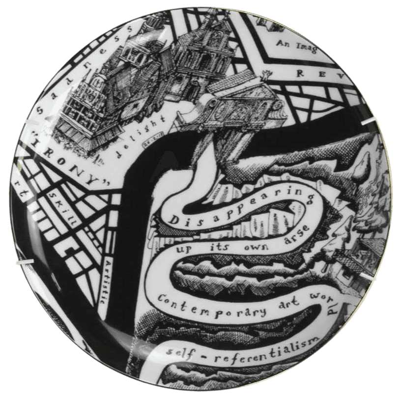 Artwork - Map Of Days - Irony / Disappearing (Plate)