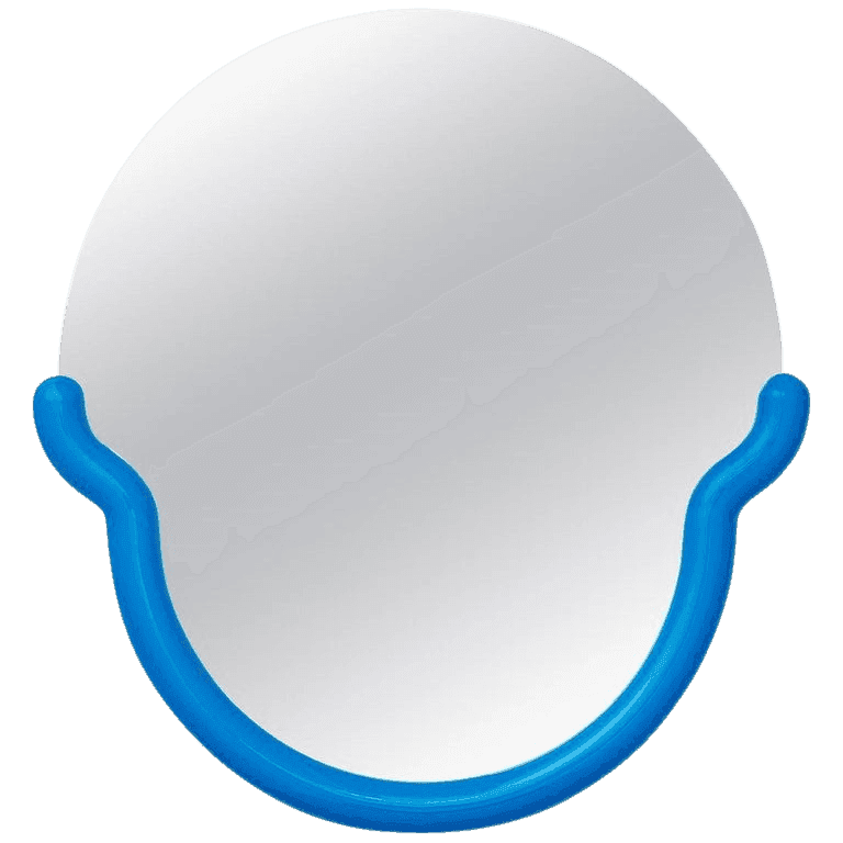 Artwork - Bogin Mirror (Medium Blue)