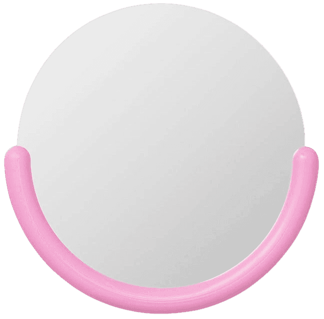 Artwork - Bogin Mirror (Small Pink)