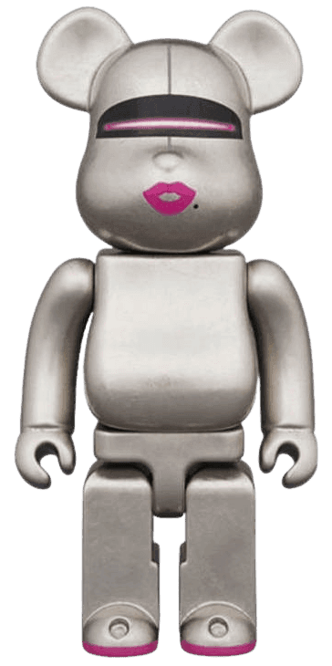 Artwork - Kutani Bearbrick (Platinum Leaf)