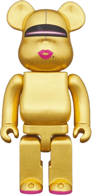 Artwork - Kutani Bearbrick (Pure Gold Leaf)