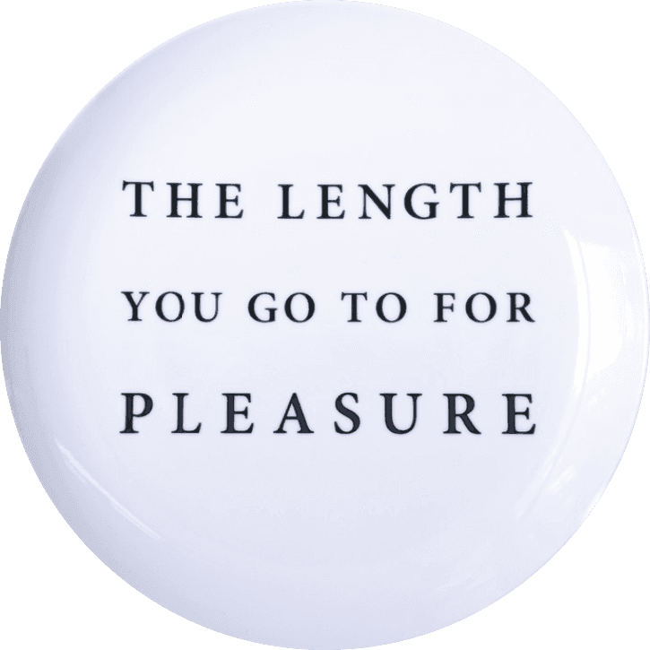 Artwork - Plate (The Length You Go to For Pleasure)