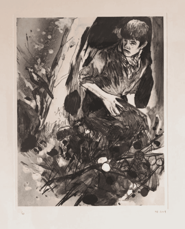 Artwork - A Brief Brush with a Thrush