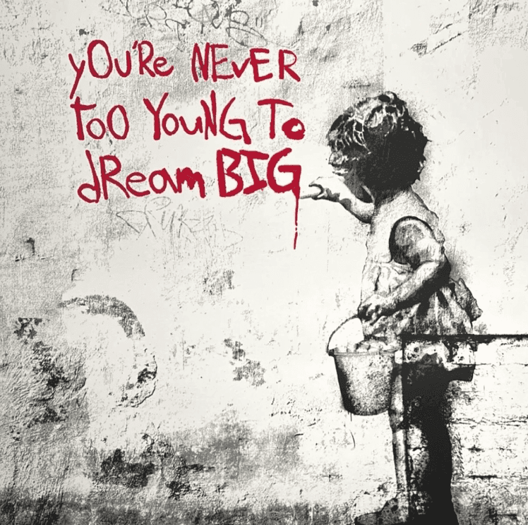 Artwork - You're Never Too Young to Dream Big