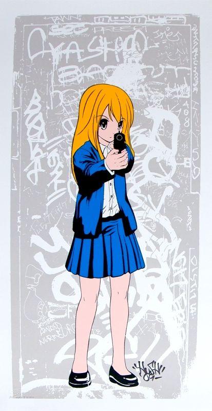Artwork - G Girl (Blue)