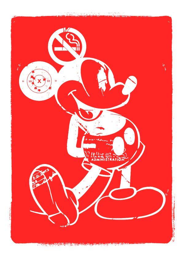 Artwork - Acid Mickey (Red)