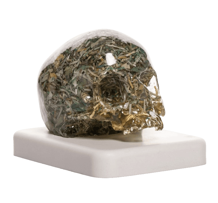 Artwork - Death + Taxes (Small Skull)