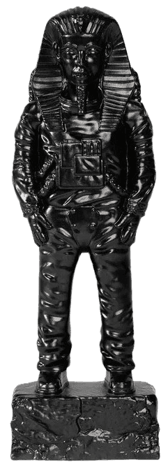 Artwork - XL Ancient Astronaut Tutankhamun (Graphite Black)