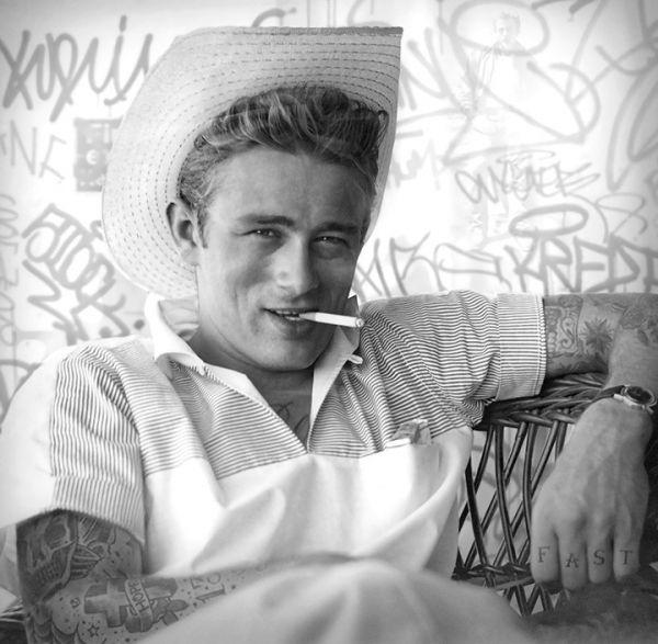 Artwork - Smoking Gun Dean (B/W)