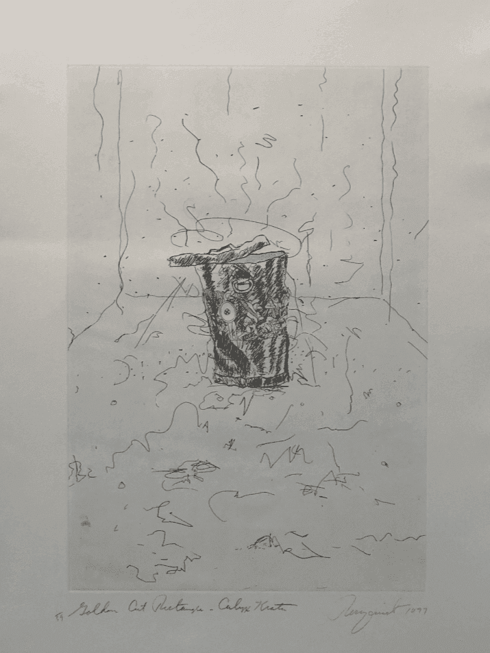 Artwork - Golden Cut Rectangle Calyx Krater