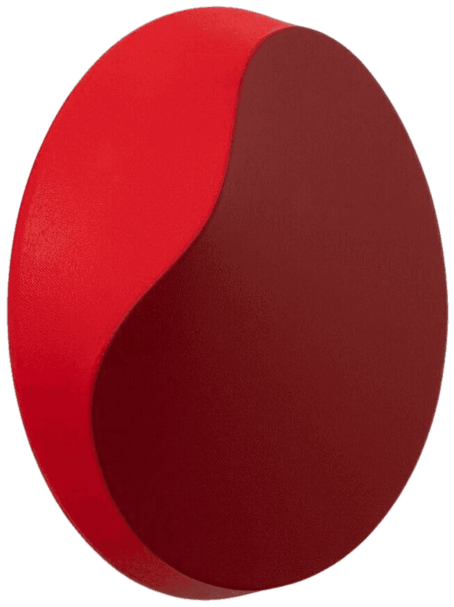 Artwork - Melted Circle (Red)