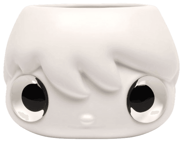 Artwork - Pop Top' Planter Pot (White Eyes)