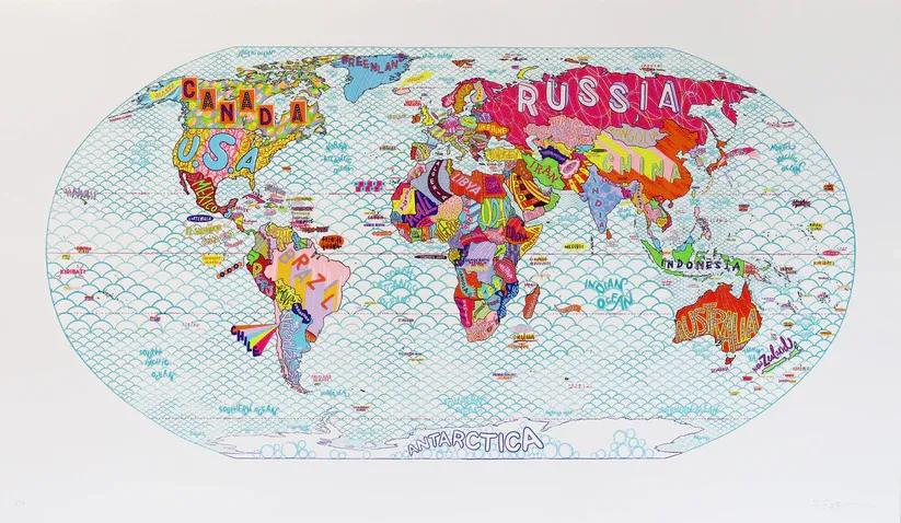 Artwork - World Map