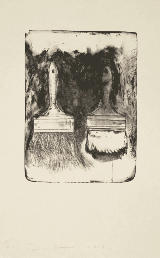 Artwork - Brushes Drawn on Stone #5
