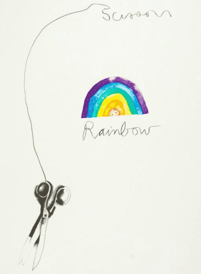 Artwork - Rainbow Scissors