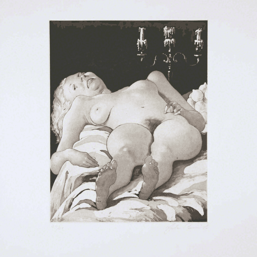 Artwork - Nude on a Table
