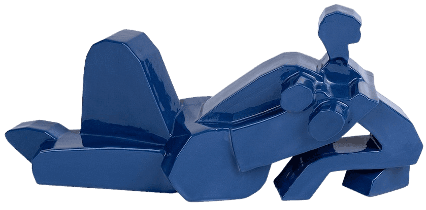 Artwork - Reclining Nude (Blue)