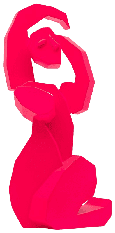 Artwork - Standing Bather (Pink)