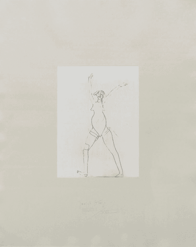 Artwork - Jubelndes Mädchen