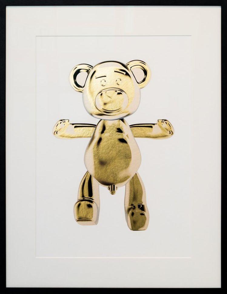 Artwork - Bare Hug (Gold Leaf)