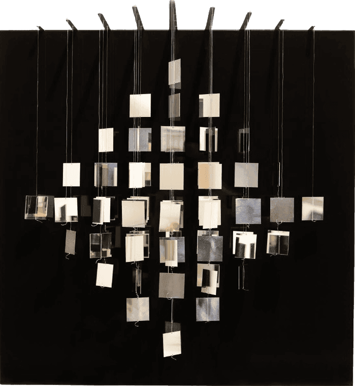 Artwork - Polyedre Virtuel sur font NOIR
