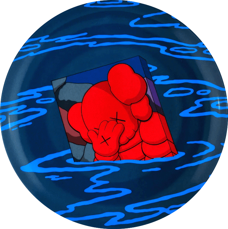 Artwork - Artist Plate Project 2023 (Kaws)