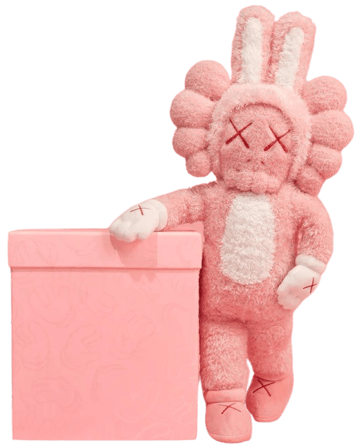 Artwork - Kaws Accomplice Plush (Pink)
