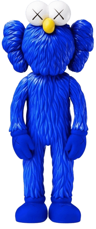 Artwork - Kaws BFF (Blue)