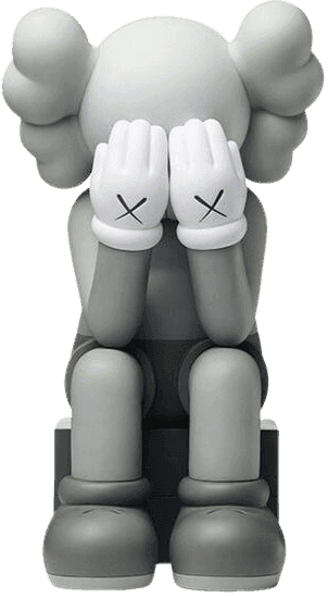 Artwork - Kaws Companion : Passing Through (2018 Grey)