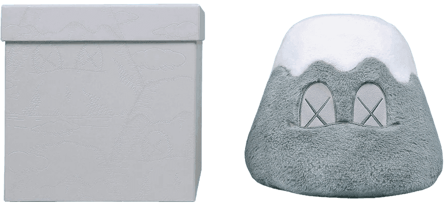 Artwork - Mount Fuji Plush (Grey)