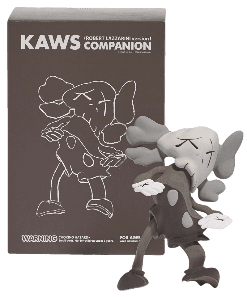 Artwork - Kaws x Robert Lazzarini (Brown)