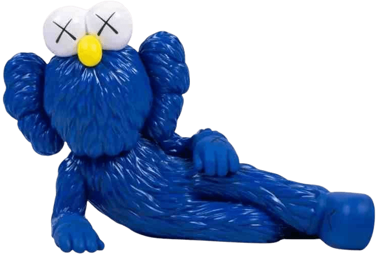 Artwork - Time Off Figure (Blue)