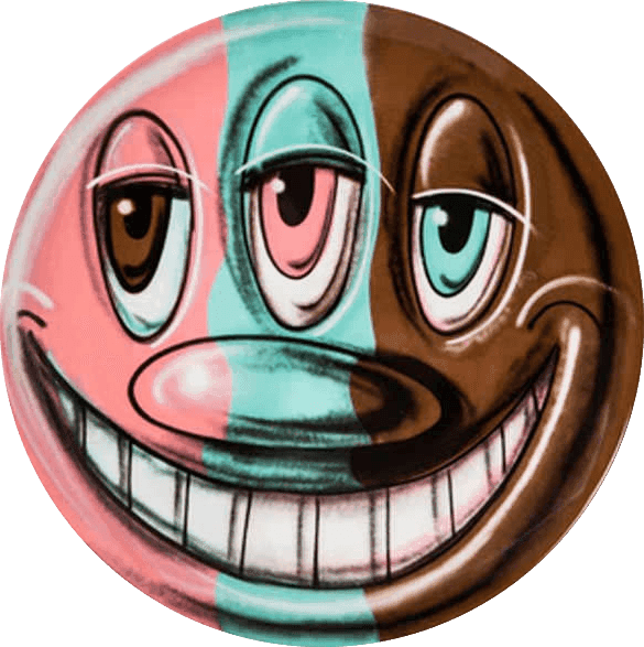 Artwork - Artist Plate Project 2021 (Kenny Scharf)