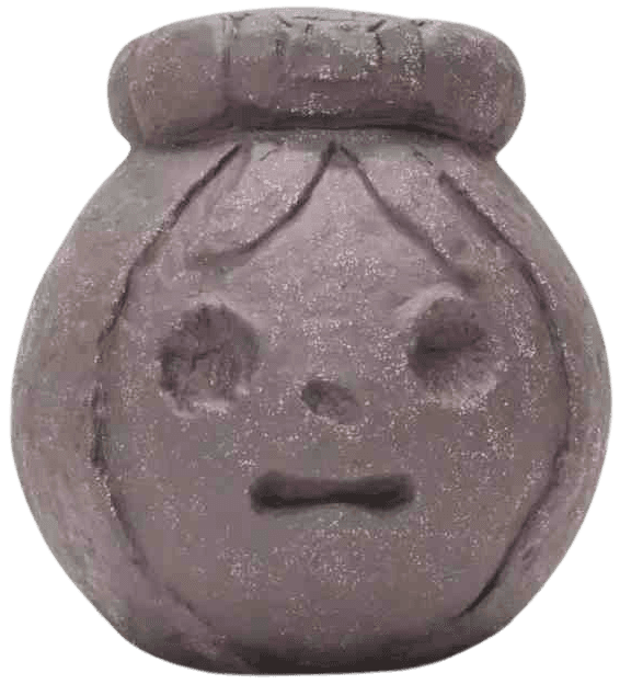 Artwork - Cactus Girl Ceramic Flower Pot