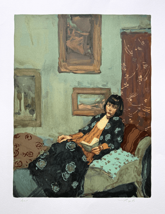 Artwork - Woman Reading