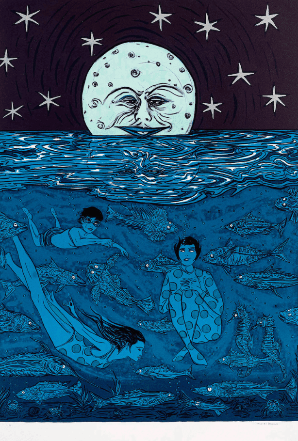 Artwork - Midnights Moon Light