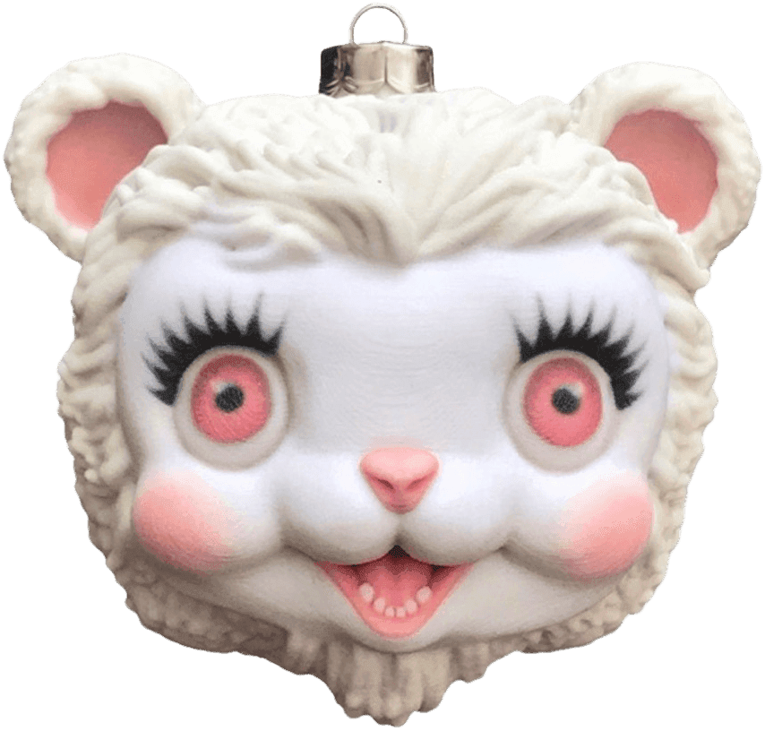 Artwork - Snow Yak Ornament