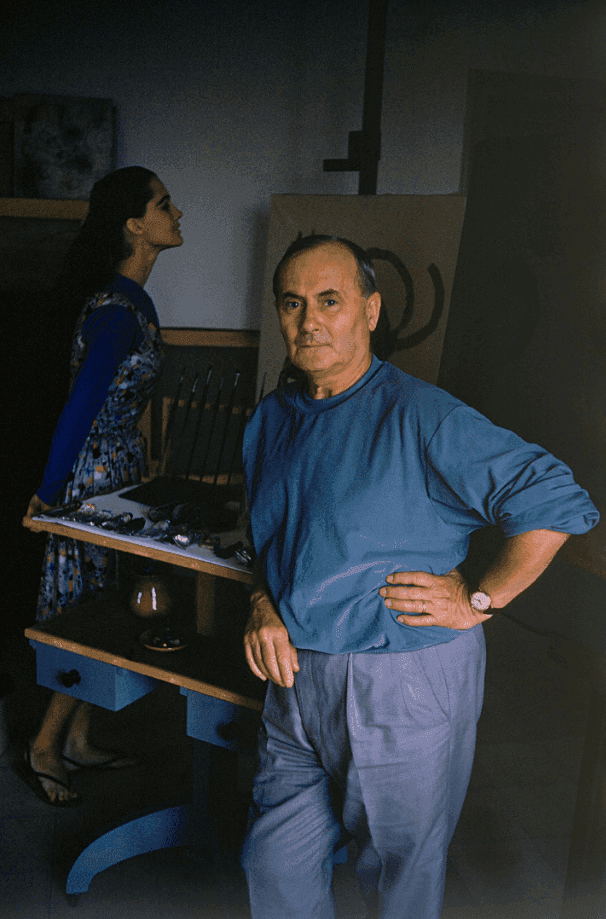 Artwork - Joan Mrio Portrait In Blue 1955
