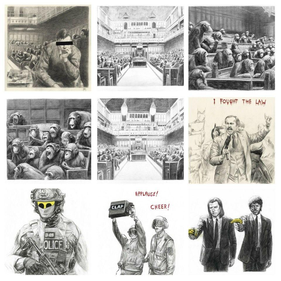 Artwork - Collection (9 Mini-prints)