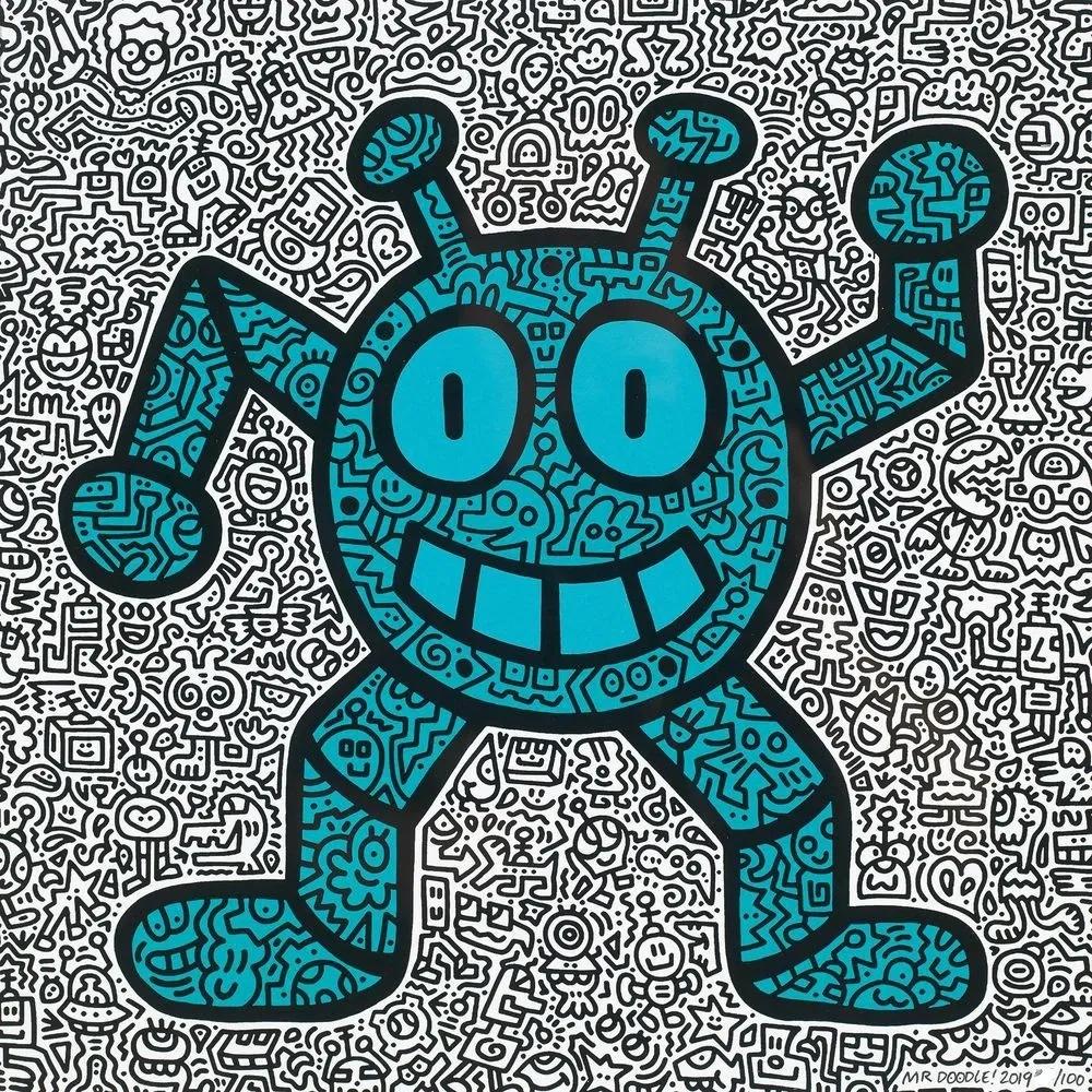Artwork - Blue Robot