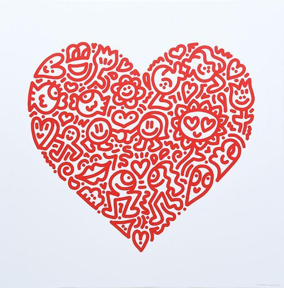Artwork - Pop Heart Holding Hands