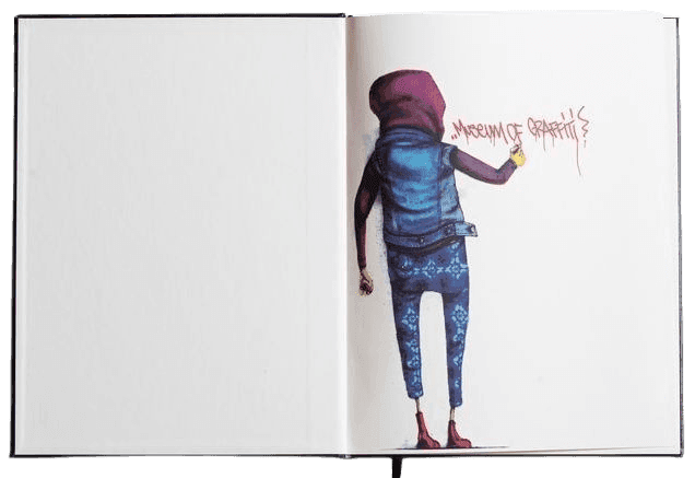 Artwork - OSGEMEOS Limited Edition Black Book