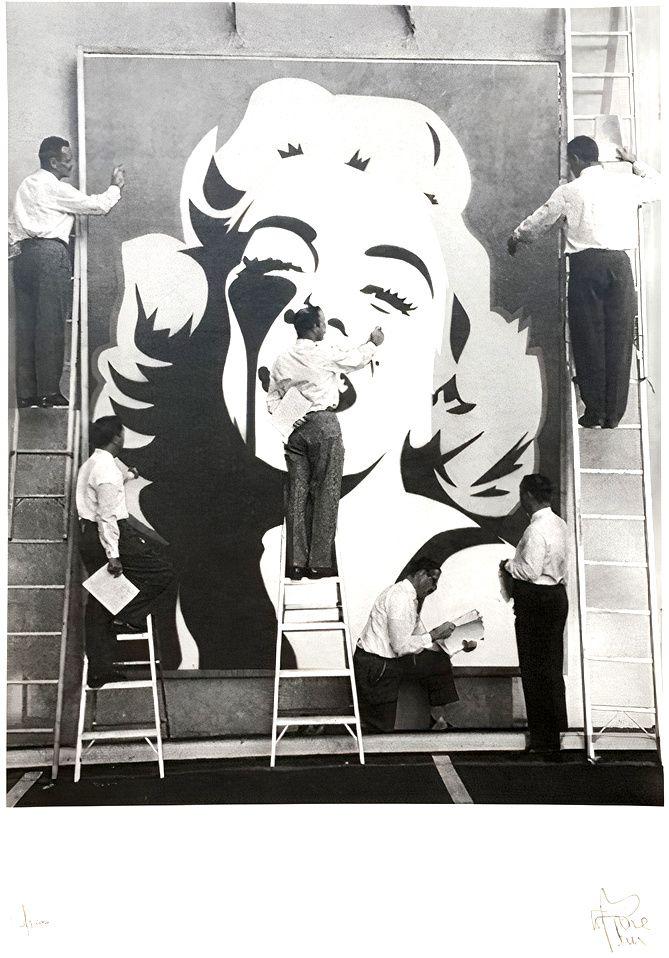 Artwork - Making A Marilyn (Art Car Boot 2018)