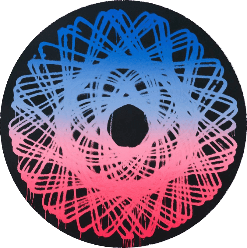 Artwork - Spirograph_32 (Black)