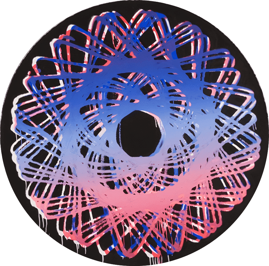 Artwork - Spirograph_32 (Monoprints)